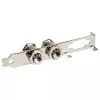 Koolance staffa per slot PCI con 2 passaggi G1/4 - argento