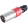 Microfono ShiverPeaks S/CONN maximum connectivity connettore maschio XLR rosso 55002-R