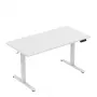 Scrivania mark adler Leader 7.3 Bianco — postazione di lavoro ergonomica regolabile in altezza