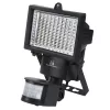 Maclean MCE442 Faretto LED solare con rilevatore di movimento lampada da parete crepuscolare IP44 6W 6000K