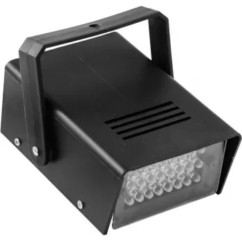 Luce stroboscopica EUROLITE 52200648 bianco — stroboscopio da discoteca compatto
