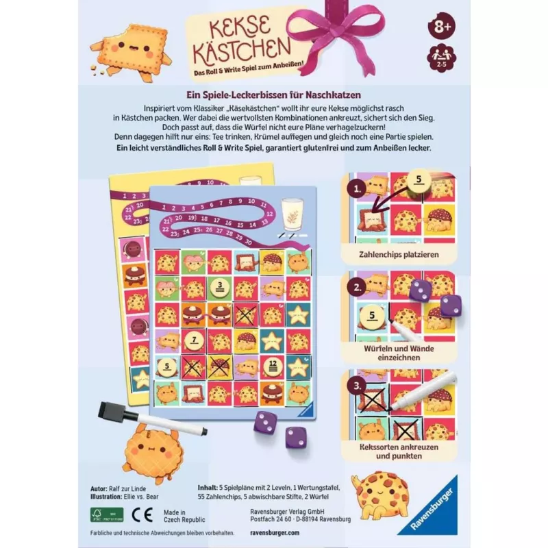 Ravensburger Cookie Box gioco di dadi