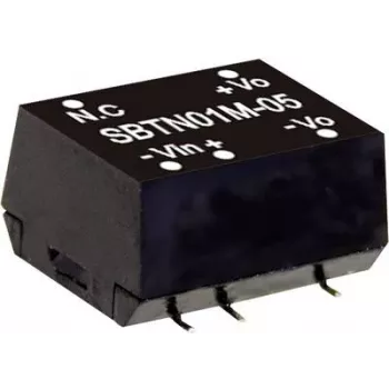 MEAN WELL SBTN01M-05 alimentatore 1 W tensione di ingresso 10.8 - 13.2 V tensione di uscita 5 V