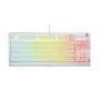Tastiera SteelSeries Apex 3 TKL US, bianco