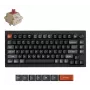 Tastiera meccanica 75% Keychron V1 Ultra 8K — QWERTY, Bluetooth e cavo, RGB, nero