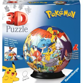 Ravensburger Pokémon puzzle 3D 72 pz. cartoni animati