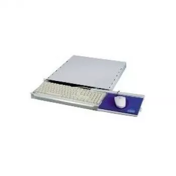 APRA apraNET - cassetto portatastiera per rack - grigio chiaro, RAL 7035 - 1U - 48,3 cm (19