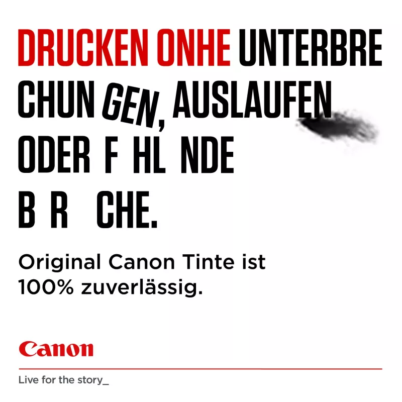 Cartuccia d'inchiostro Canon 6122C001 1 pz. originale grigio