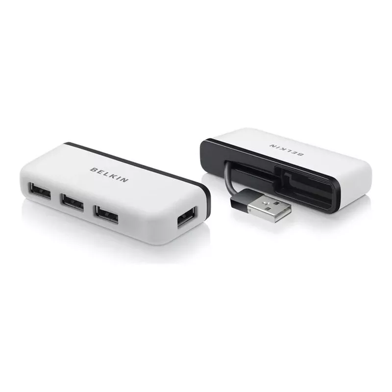 Hub da viaggio Belkin USB 2.0 4 porte, argento, F4U021bt