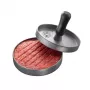 Pressa per hamburger GEFU 89419, plastica, Ø 11,8 cm, altezza 93 mm, grigio/nero