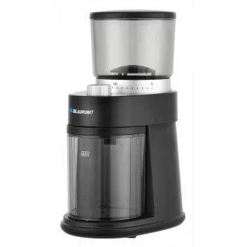 Macinacaffè con macinatura a percussione BLAUPUNKT FCM501 — 250 g di chicchi, 180 g di caffè macinato, 120 W, argento