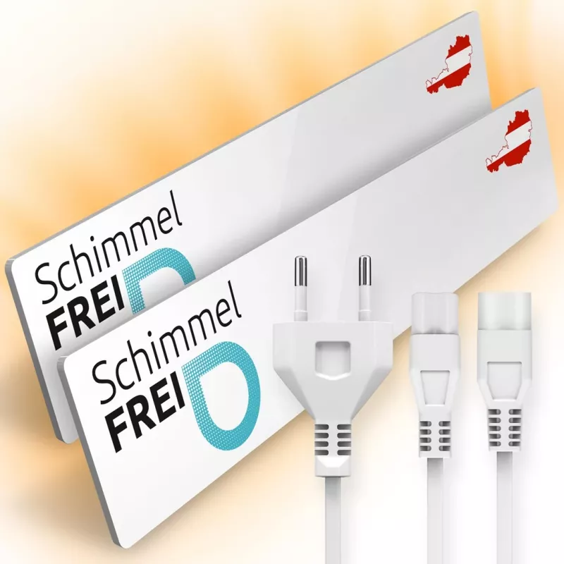 Striscia antimuffa Technaxx Schimmel Dry set con 2 pezzi M1 + M2