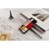 Custodia per smartphone iKins per iPhone XS Max Mondrian nero – cover protettiva, guscio rigido