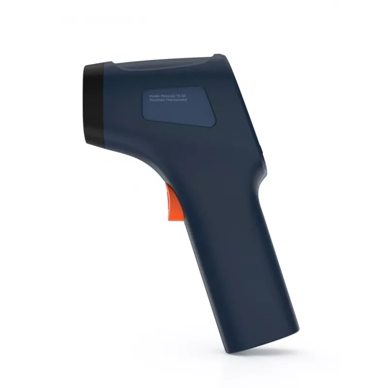 Termometro senza contatto Motorola TE-93 blu frontale batteria AA