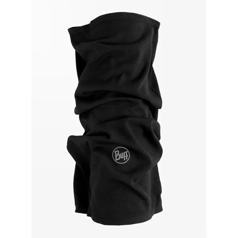 Buff Merino Midweight fascia multifunzionale nero