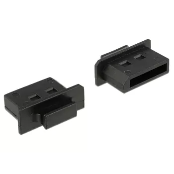 Cappuccio di protezione per connettore femmina DeLOCK 64025 DisplayPort nero