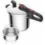 Pentola a pressione Tefal Secure 8 L – pentola per piano cottura, capacità 8 litri, coperchio di sicurezza