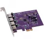 Sonnet Allegro scheda USB3.0 PCIe (4 porte Macintosh/Windows) (USB3-4PM-E)