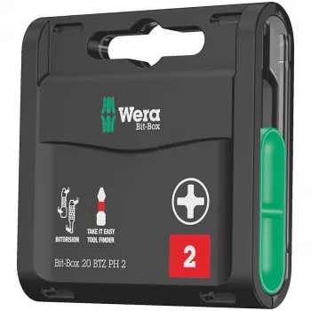 Set di bit per cacciavite Wera Bit-Box 20 BTZ PH