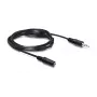 Cavo audio DeLOCK 84002 3 m 3,5 mm nero