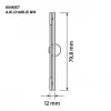 Lampada da parete LED Activejet AJE-CHARLIE NW