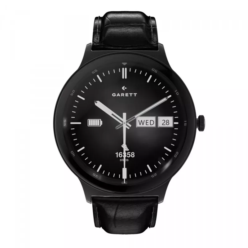 Smartwatch Garett Quantum – nero acciaio inox