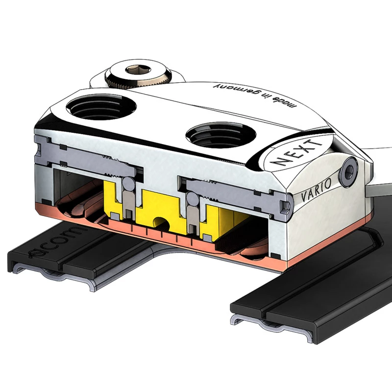 Waterblock Aqua-Computer cuplex kryos NEXT VARIO per LGA 1700 — nichel/nichel