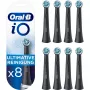 Testine spazzolino sostitutive Oral-B IOUR8BK confezione da 8, nero