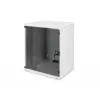 DIGITUS Serie Compact DN-19 12-U-S-1 - Armadio a parete - grigio chiaro, RAL 7035 - 12U - 48,3 cm (19 inch) (DN-19 12-U-S-1)