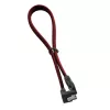 Cavo ModMesh SATA 3 ad angolo retto 30 cm – rosso sangue – cavo – digitale/dati (CM-CAB-RSAT-N30KBR-R)