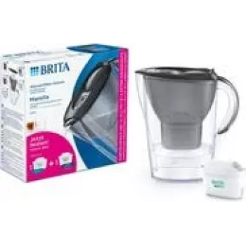 Caraffa filtrante BRITA Marella grafite con 1 cartuccia ALL-in-1 e 1 cartuccia Extra Lime