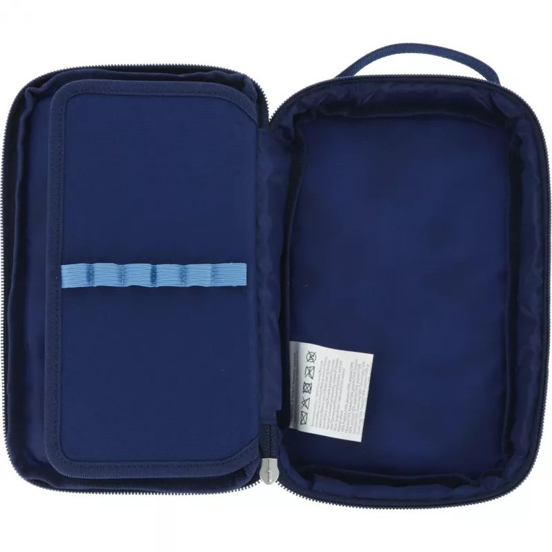 Astuccio Herlitz 2 Go CamoBlue poliestere blu 210x130x60mm