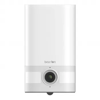 bea-fon Safer 4L, telecamera outdoor S-HD ricaricabile con luce LED potente