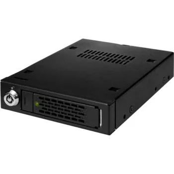 ICY DOCK - ToughArmor - MB991SK-B - HDD/SSD SATA 2,5 pollici - tutto in metallo - per vano 3,5 pollici - SATA 6Gbit/s - senza ventola - serratura di sicurezza