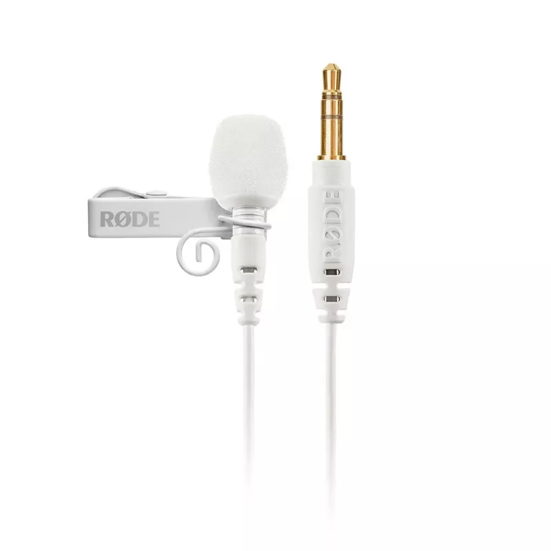 RØDE LAVALIER GO - microfono nero, bianco microfono lavalier