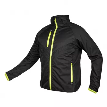 Giacca softshell Mix&Match nero-giallo taglia XXL