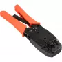 Pinza crimpatrice InLine utensile InLine 74103 per RJ10 RJ11 RJ12 RJ45 DEC