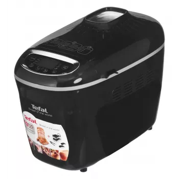 Macchina per il pane Tefal PF611838 — 1600 W, capacità 1,5 kg, 19 programmi, comandi touch, nero