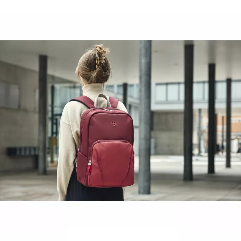 Zaino per il tempo libero Wenger SwissGear Motion rosso nylon
