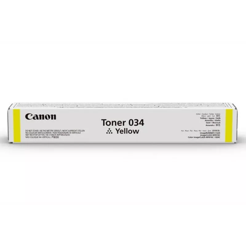 Cartuccia toner Canon 034 1 pz. originale giallo
