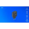Caricabatterie da parete SAVIO LA-06/B 30 W, USB-A + USB-C, Quick Charge, Power Delivery 3.0, nero