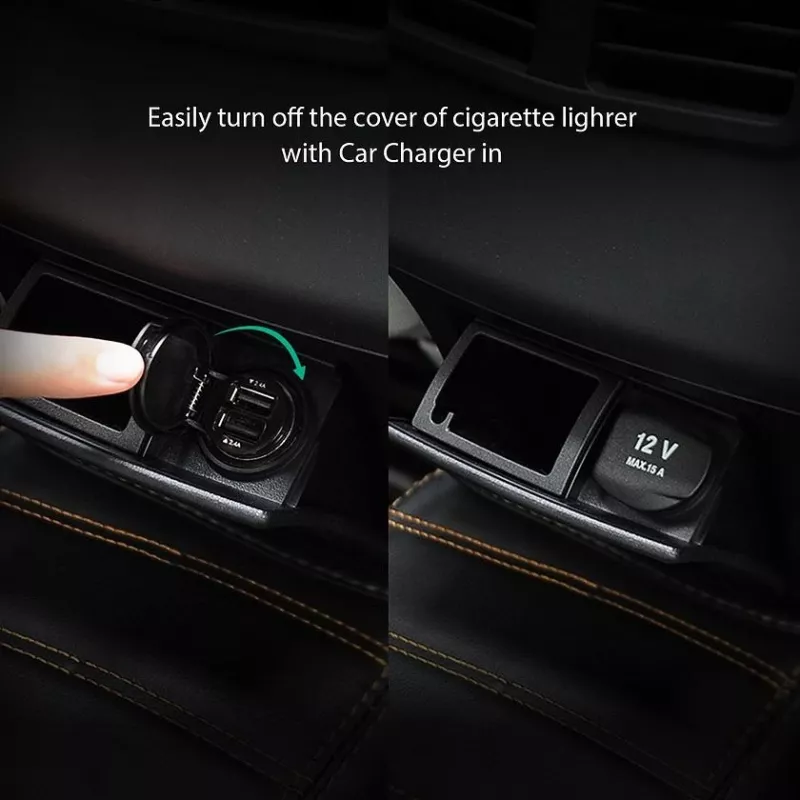 CARICABATTERIE AUTO MOBILE CC-S1/MINI RTL LLTS86107 AUKEY