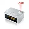 Sveglia Muse M-178 PW digitale argento bianco