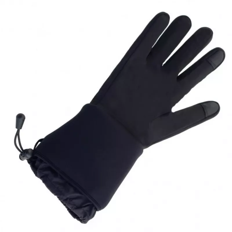 Guanti touchscreen riscaldati Glovii GLBXL, unisex, nylon/poliestere, polsini regolabili, a batteria