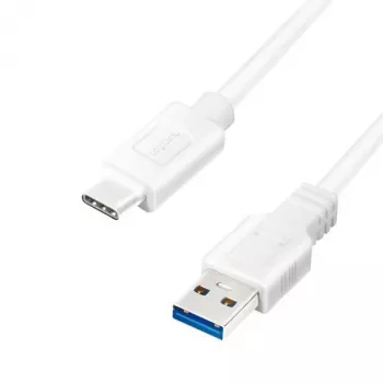 LogiLink cavo USB USB 3.2 Gen1 (USB 3.0 / USB 3.1 Gen1) connettore USB-A, connettore USB-C 0,50 m bianco CU0173