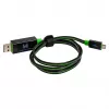 Cavo USB RealPower A/Micro-USB B 0,75 m