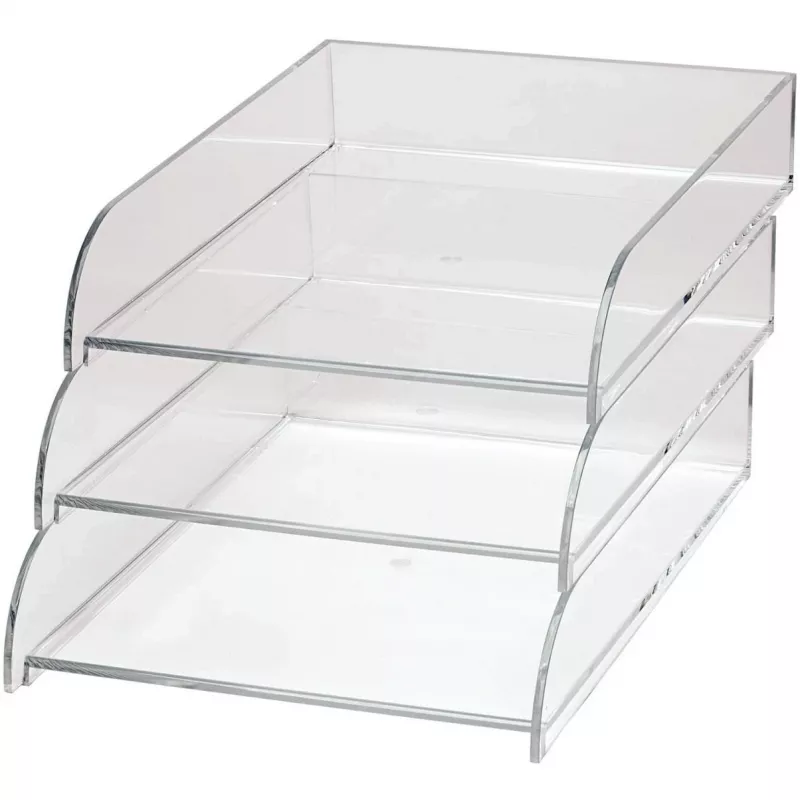 MAUL 1950105 organizer da scrivania in acrilico trasparente (1950105)