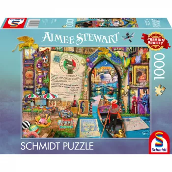 Puzzle Schmidt Spiele Aimee Stewart: Memories of Venice — 1000 pezzi