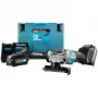 Makita GA013GM201 - smerigliatrice angolare - a batteria - 125 mm - 2 batterie, caricabatterie in dotazione - 40 V (GA013GM201)