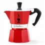 Bialetti Moka Express 1TZ moka, 1 tazza (50 ml), rossa